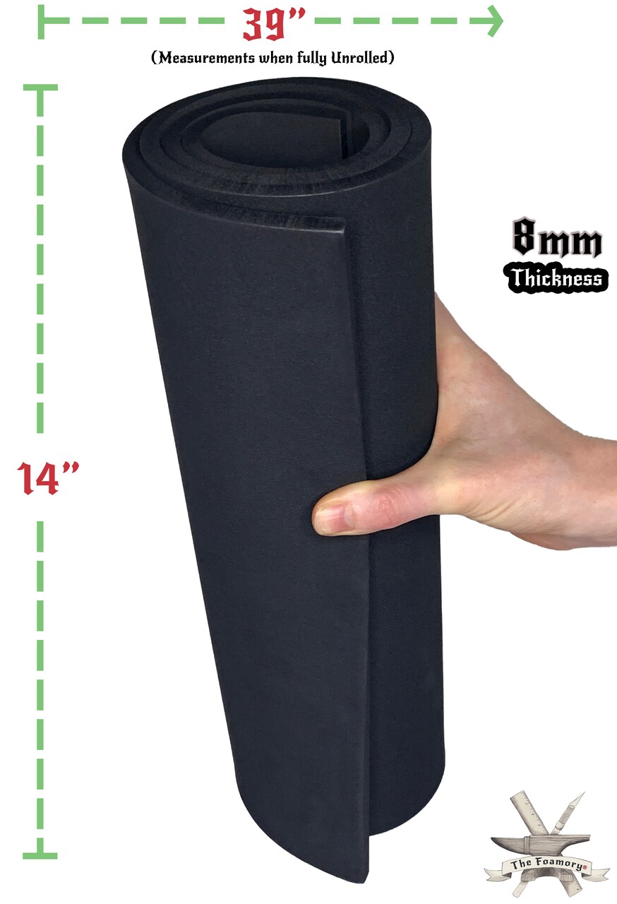 EVA Foam Cosplay | 14" x 39" Sheet | Ultra High Density 85kg/m3 | by The Foamory